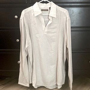 Men’s Cubavera Long Sleeved Dress Shirt